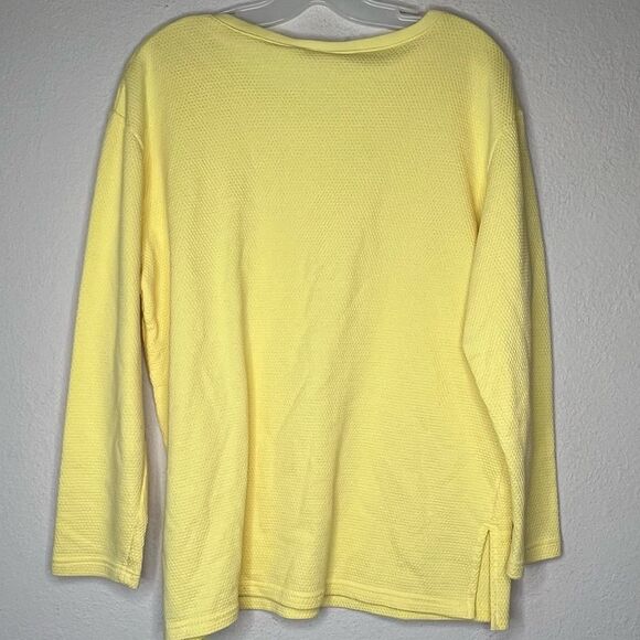 Basic Editions Yellow Top - Picture 4 of 7